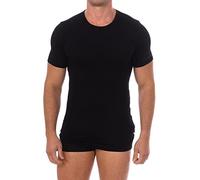 Bikkembergs T-Shirt a Maniche Corte in bambù da Uomo BKK1UTS03SI
