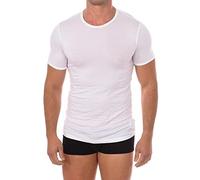 Bikkembergs T-Shirt a Maniche Corte in bambù da Uomo BKK1UTS03SI