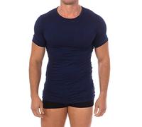 Bikkembergs T-Shirt a Maniche Corte in bambù da Uomo BKK1UTS03SI