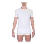 Bikkembergs - T-shirt classica in cotone bianco - - Underwear - Uomo - Bianco - L