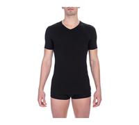 Bikkembergs - T-shirt classica in cotone con scollo a V - - Underwear - Uomo - Nero - S