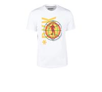 Bikkembergs - T-shirt in cotone ed elastan - - Tops - Uomo - Bianco - L