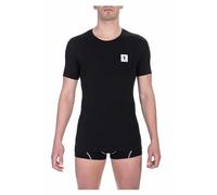 Bikkembergs T-Shirt Intima da Uomo, Girocollo in Cotone Stretch XL Nero