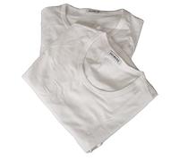 Bikkembergs T-Shirt Uomo Confezione 2 Magliette Manica Corta Girocollo Cotone Elasticizzato Bipack Articolo BKK1UTS01BI BI (L - EU L - US M - FR 4, White)