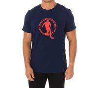 Bikkembergs T-shirt Uomo Stampa Army Cotone Stretch