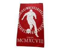 BIKKEMBERGS TELO MARE IN SPUGNA TINTA UNITA CON MAXI LOGO