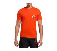 Bikkembergs, ,Tops ,Uomo ,Arancione ,S T-shirt