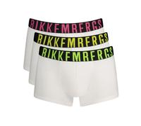 Bikkembergs, ,Underwear ,Uomo ,Bianco ,XL Cotton Boxer Short