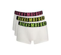 Bikkembergs White Cotton Men Boxer Short - XXL