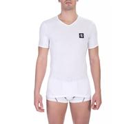 Bikkembergs White Cotton Men's T-Shirt Pack - S