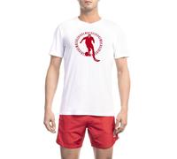 Bikkembergs White Cotton Men's T-Shirt - S