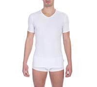 Bikkembergs White Cotton Men's T-Shirt - S