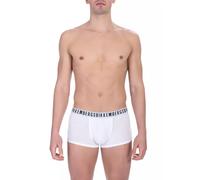 Bikkembergs White Cotton Men's Trunk - L