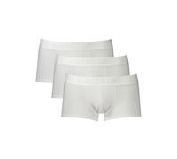 Bikkembergs White Polyester Men's Boxer Briefs Trio Pack - M