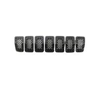 BIKKJBK Griglia Anteriore 7PCS Auto Paraurti Anteriore Centrale Griglia di Copertura Trim Sostituito Maglia Griglie A Nido d'Ape per Cherokee 2019-2022 GRIGLIA Centrale PARAURTI