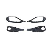 BIKKJBK Griglia Anteriore Auto Fendinebbia Trim Griill per 4 Serie F32 F33 F36 2013-2016 Fendinebbia Copertura del Telaio del Cofano 51117294834 51117294833 GRIGLIA Centrale PARAURTI