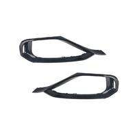 BIKKJBK Griglia Anteriore Auto Fendinebbia Trim Griill per 4 Serie F32 F33 F36 2013-2016 Fendinebbia Copertura del Telaio del Cofano 51117294834 51117294833 GRIGLIA Centrale PARAURTI
