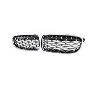 BIKKJBK Griglia Anteriore Griglia per Paraurti Anteriore con Doppia Stecca per Griglia Sportiva per Serie 3 per F30 per F31 per F35 2011-2019 Accessori Auto GRIGLIA Centrale PARAURTI