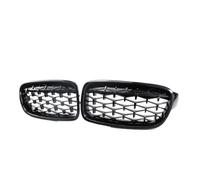 BIKKJBK Griglia Anteriore Griglia per Paraurti Anteriore con Doppia Stecca per Griglia Sportiva per Serie 3 per F30 per F31 per F35 2011-2019 Accessori Auto GRIGLIA Centrale PARAURTI