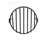 BIKKJBK Moto Copertura Protettiva Fari 1 PZ Universale Moto Faro Protezione Guardia 6.5 Pollici Luce Lampada Copertura In Metallo Griglia A Rete Per GN CG125