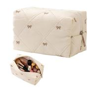 BIKPRST arco Trousse Trucchi, Borsa Da Toilette Da Viaggio, Borsa Da Toilette Portatile Impermeabile, Beauty Case, Bustina Portatutto Donna Pochette Da Borsa Cosmetica, Organizer Per Cosmetici