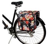 BikyBag Classic - Borse Laterali Doppie per Bicicletta (Prato Rosso)