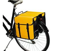 BikyBag Classic CW - Coppia di borse laterali impermeabili da 26 L per bicicletta, per portapacchi posteriore, per spesa e uso quotidiano (Giallo)