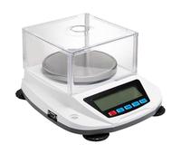 Bilance Analitiche, 0,01 g di precisione Precision Scala laboratorio Elettronico carico analitico Bilancio della cucina Pesa conteggi scientifici gioielli(GM1002)
