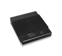 Bilance da cucina, Bilancia Da Cucina Basic 2 Con Specchio Nero, Display A Portata, Timer Automatico, For Alimenti, Espresso 0,1 G/2 Kg,per ufficio scuola casa