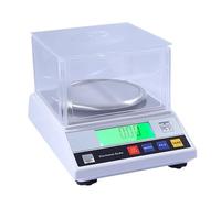 Bilance digitali, 300/600/1000g Bilancia Elettronica Ad Alta Precisione 0.01g Elettrico Digitale Gioielli Grammo mma D'oro Lab Banco bilancia BT457B(1000g 0.01g HBM)
