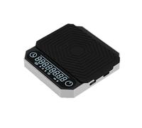 Bilance digitali, Bilancia digitale for caffè palmare da 2 kg/0,1 g, bilancia di precisione ricaricabile con timer(Silver)