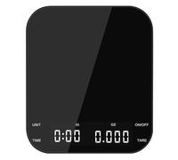 Bilance digitali, Bilancia for caffè di precisione da 3 kg/0,1 g, versatore ricaricabile con timer