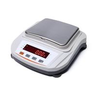 Bilance digitali da laboratorio, Bilancia elettronica analitica digitale ad alta precisione da 100-2000 g e 0,01 g, bilancia da laboratorio for gioielli in oro(2000g0.01g)