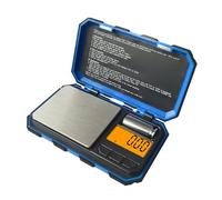 Bilance digitali, Mini bilancia digitale di precisione for in grammi gioielli in oro e arnto, funzione tara del peso equilibrio for caffè medicinale alimentare(Blauw)
