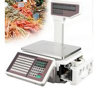 Bilance digitali per codici a barre con stampante per etichette e scontrini, bilancia per la stampa di etichette,Bilancia for stampa di etichette elettroniche
