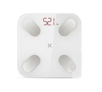 Bilance For Grasso Corporeo Smart Home Bilance For Grasso Bilance Di Precisione Misurazione Della Salute Strumento Di Pesatura Elettronico Facile Da Usare(White)
