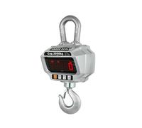 Bilance For Gru Digitali 3T 5T con Telecomando Mini Bascula Balance Gadget Di Precisione Strumenti For Gancio Appeso Industriale Carico Pesante(3000KG Silver)