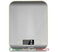 Bilance LCD Digitale Cucina Schermo Retroilluminato da 5 a 5000 Grammi 5Kg Gris