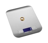 Bilance per alimenti Bilancia da cucina multifunzionale in acciaio inossidabile con display LCD for dolci e cotture domestiche(10kgx1g)