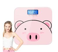 Bilance per peso corporeo precise, bilance per peso corporeo | Bilancia digitale per persone intelligente - Bilancia con ricarica USB Bilancia automatica per cartoni animati da uomo