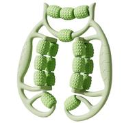 Bilanci a gamba circolare-360 gradi 18 ruote rulli muscolari massaggianti rulli muscolari per il braccio della mano al collo gamba rilassati massaggiatore per massager sport da yoga per il bodybuildi