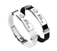 Bilancia 12 Costellazioni Zodiacali Coppia Bracciali - Bracciali Per Studenti Da Uomo Alla Moda In Bianco E Nero, Costellazioni Ariete Leone Charm Bracciali Da Uomo Vergine Pesci Per Le Donne Segno Z