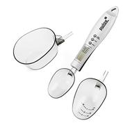 Bilancia a cucchiaio PLW-100 di pulox con tre cucchiai da 25 ml, 45 ml e 180 ml