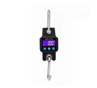 Bilancia A Gancio For Appendere Ricaricabile Con Micro Gru Da 300 Kg/50 G Bilancia For Carichi Pesanti In Acciaio Inossidabile USB Digitale Bluetooth Ampiamente Applicabile(Black)