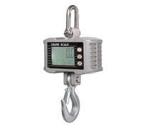 Bilancia a gru, Bilancia industriale con gancio sospeso e retroilluminazione LCD da 1000 kg 2200 libbre, confezione 1(Gris)