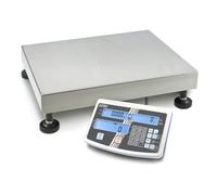 Bilancia a piattaforma, [Kern iFS 60 K0.5d] industrie conteggio con comodo tastierino zur bequemen immissione dati, Portate [Max]: 30 kg/60 kg, Divisione [d]: 0,5 G/1 G, pesanti: 0,5 G/1 G, linearità: 2 G/4 G, Piatto di pesata: LxPxA 400 X 300 X 128 mm (Acciaio Inox)