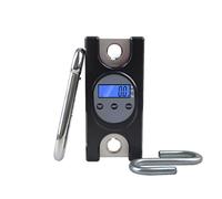 Bilancia a sospensione, Bagagli appesi con display LCD retroilluminato Peso da viaggio Valigia Pesatura con gancio Bilancia portatile Mini con ganci(150KG)