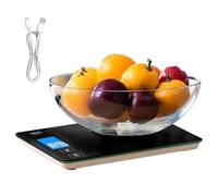 Bilancia alimentare - Strumento di misurazione per nutrizione e cucina, bilancia digitale multifunzione e per caffè e tè, per uso domestico e commerciale