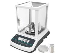 Bilancia analitica SNBGRYE 200 g / 300 g / 500 g, Bilancia Digitale da Laboratorio ad Alta precisione 0,001 g, Display a Doppio Schermo Anteriore e Posteriore, calibrazione Automatica, con Peso di ca