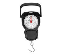 Bilancia Bagaglio Meccanica 20kg Portatile in Plastica e Acciaio | Mini Bilancia Portatile, Gancio Incluso, Pesatura Precisa, Uso per Bagagli, Pesi e Mercato